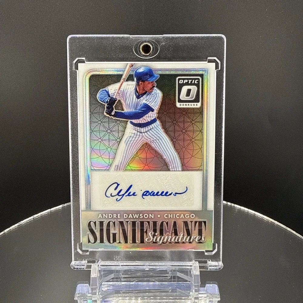 2016 Panini Donruss Optic Significant Signatures Andre Dawson Auto